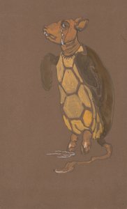Mock Turtle Kostümdesign für Alice im Wunderland, 1915