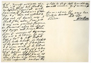 Brief von William Penn an Colonel Henry Sydney, 29. März 1681