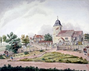 St Pancras Old Church, London, 1761 von William Pennington