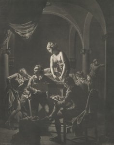 Eine Akademie bei Lampenlicht, 20. Februar 1772