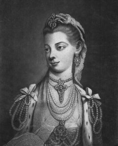 Ihre Exzellenz Charlotte Königin von Großbritannien, 1762 von William Pether