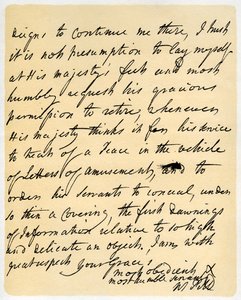 Brief von William Pitt an den Herzog von Newcastle, Hayes, 23. Oktober 1759 von William Pitt