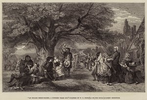 Ein englisches Fest vor hundert Jahren von William Powell Frith