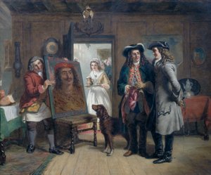 Sir Roger de Coverley und Addison mit 