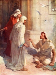Am schönen Tor, Apostelgeschichte iii, 2 von William Pratt
