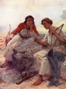 David und Jonathan von William Pratt
