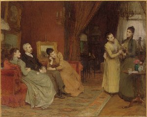 Porträt der Familie Joseph, 1890 von William Quiller Orchardson