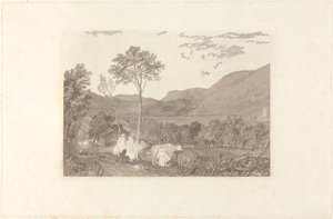 Hornby Castle von der Tatham Kirche aus