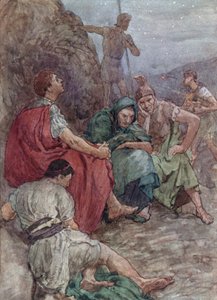 Brutus und seine Gefährten nach der Schlacht von Philippi von William Rainey