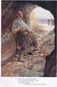 Er versteckte es in einer Höhle