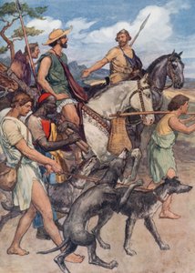 Pelopidas auf dem Weg nach Theben von William Rainey