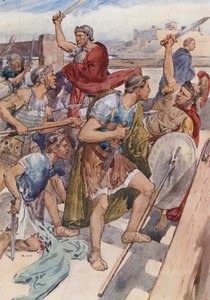 Die Verfolgung des Caius Gracchus