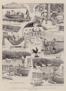 Eine schottische Familie Robinson und ihr Urlaub auf einer Insel von William Ralston