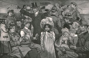 Zur Krönungsprozession kommen, 1902 von William Ralston