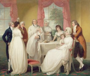 Taufe des Erben von William Redmore Bigg