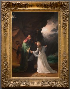 Szene aus dem Sturm, ca. 1850 von William Rimmer