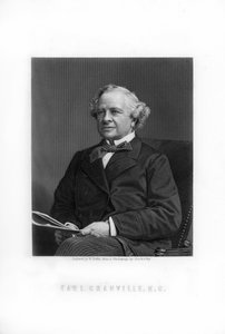 Granville George Leveson-Gower, 2. Earl Granville, britischer liberaler Staatsmann