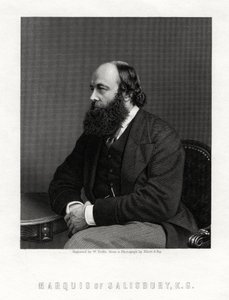 Robert Arthur Talbot Gascoyne-Cecil, 3. Marquis von Salisbury, britischer Staatsmann, 19. Jahrhundert