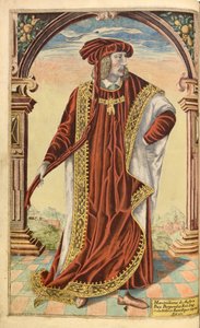 Kaiser Maximilian I., aus Honor Military, and Civill, William Segar, veröffentlicht von Robert Barker, London, 1602