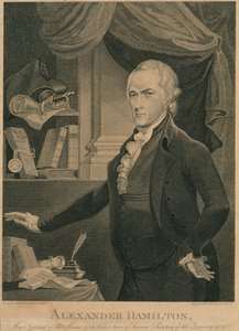 Alexander Hamilton, Generalmajor der Armeen der Vereinigten Staaten von Amerika. Finanzminister &c &c von William Rollinson