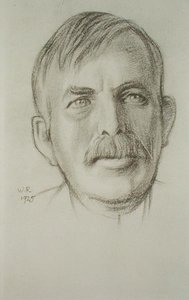 Porträt von Sir Ernest Rutherford (1871-1937) von William Rothenstein