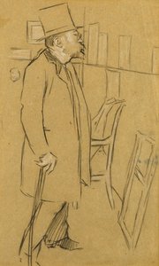 Der Kenner - Möglicherweise ein Porträt von Mons. Julien, ca. 1890