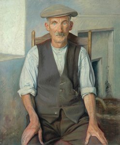 Der alte Gärtner von William Rothenstein