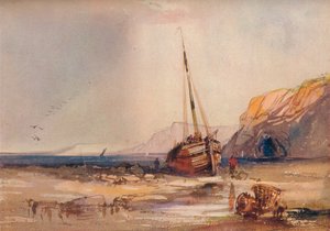Strandszene, um 1840 von William Roxby Beverley