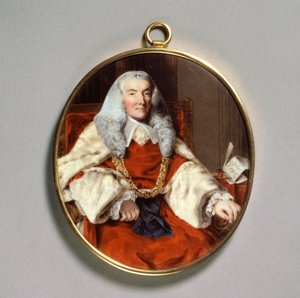 Porträt von Sir William Murray, 1. Earl of Mansfield, 18. Jahrhundert