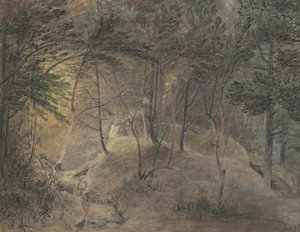 Die Aussicht vom Quellhaus in Echo, ca. 1808