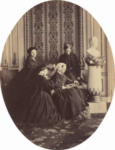 Königin Victoria in Trauer, 1862 von William Samuel Bambridge