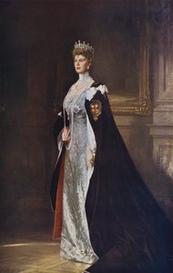 Königin Mary, Gemahlin von König Georg V. von William Samuel Henry Llewellyn