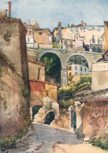 Straße in Grasse