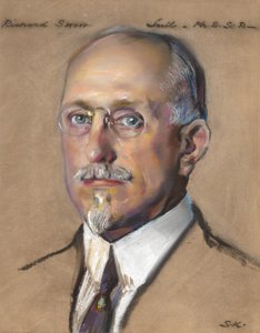 Richard Swann Lull, Direktor des Peabody Museums 1922-? von William Sergeant Kendall