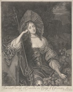 Barbara Herzogin von Cleveland als Schäferin