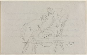Die Axt schleifen von William Sidney Mount