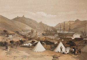 Balaklawa. Blick auf das Meer, 1855