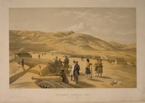 Lager der Highland Brigade, 1855 von William Crimea Simpson
