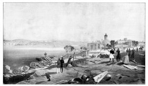 Sebastopol von der Rückseite des Fort Nicholas, 1900