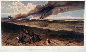 Der Redan und die britischen Schützengräben von William Crimea Simpson