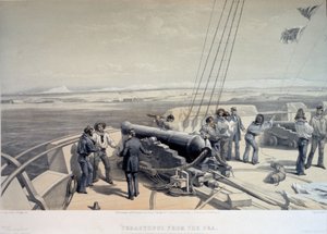 Ansicht von Sewastopol vom Meer aus, 1855