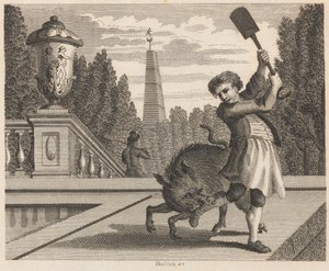 Der Gärtner und das Schwein