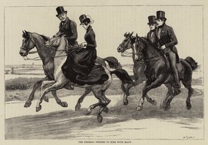 Illustration für Thirlby Hall, von W. E. Norris von William Small
