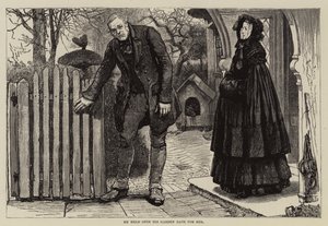 Illustration für Thirlby Hall, von W.E. Norris von William Small