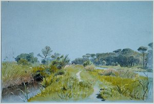 Castel Fusano—In der Nähe von Rom von William Stanley Haseltine
