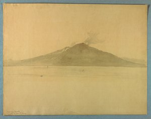 Studie des Vesuvs von Sorrent, Italien