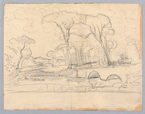Studie einer Landschaft