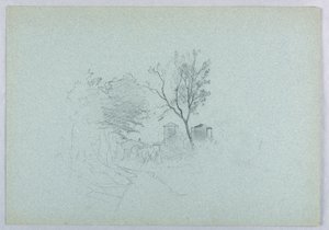 Studie einer Landschaft von William Stanley Haseltine