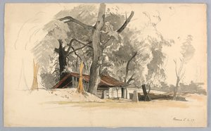 Studie der Landschaft, Baveno, Lago Maggiore, Italien von William Stanley Haseltine