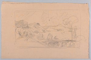 Studie einer Meereslandschaft von William Stanley Haseltine